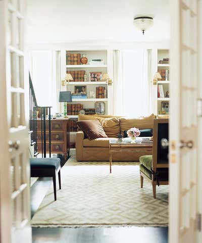 Traditional Apartment Office and Study. Greenwich Village Townhouse by Nate Berkus Associates.