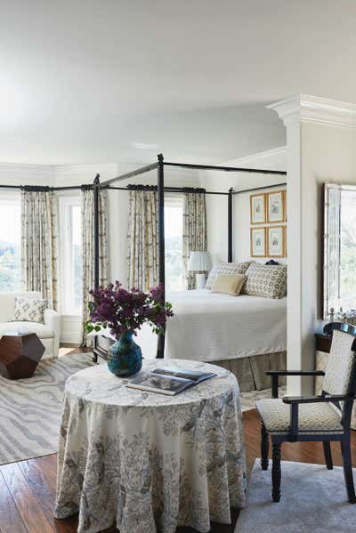  Mediterranean Family Home Bedroom. Bel Air by Kim Alexandriuk Design.