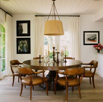 Modern Country House Dining Room. Cortazzo Pavilion by Martyn Lawrence Bullard Design.
