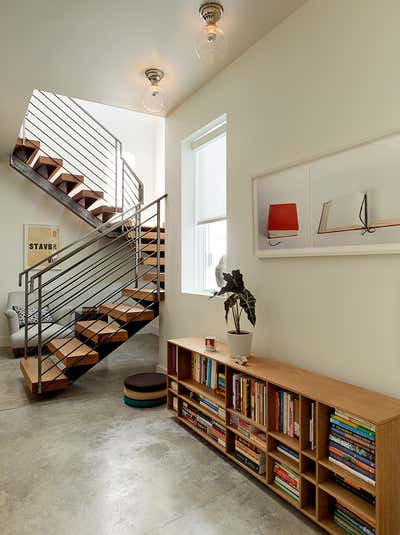  Eclectic Family Home Entry and Hall. 25th Street Residence by Geremia Design.