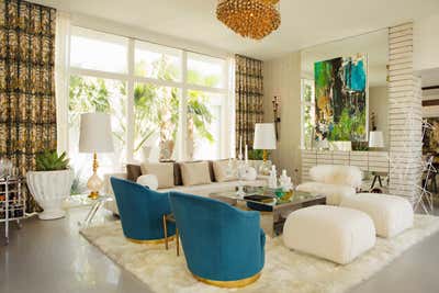  Modern Vacation Home Living Room. Palm Springs by Woodson and Rummerfield's House of Design.
