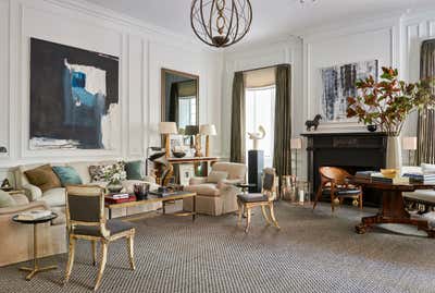  Traditional Living Room. 2014 Holiday House by Matthew Patrick Smyth Inc..