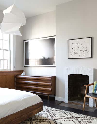  Organic Apartment Bedroom. West Village by Reddymade Architecture and Design.