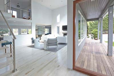  Modern Family Home Living Room. Southampton Saltbox Redux by Dale Cohen Designstudio.