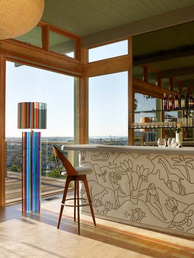Contemporary Bar and Game Room. Point Loma Casita by Kligerman Architecture and Design.