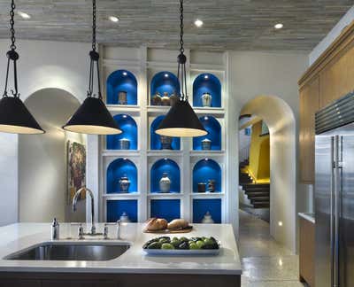 Modern Beach House Kitchen. Beach Retreat by Kligerman Architecture and Design.