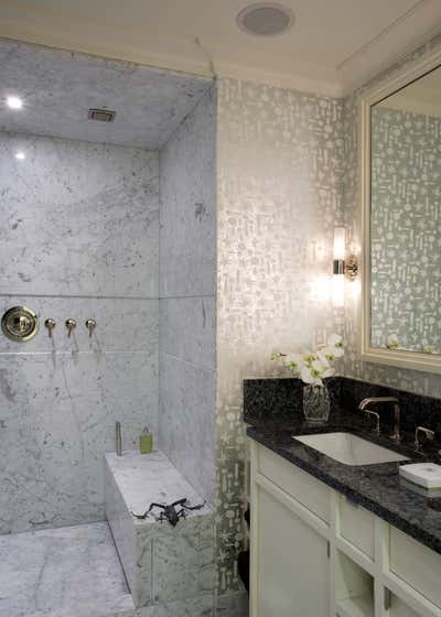  Eclectic Apartment Bathroom. Museum Tower by Harry Heissmann Inc..
