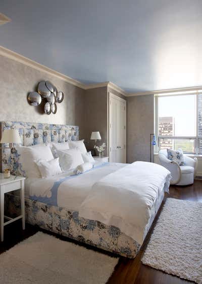  Eclectic Apartment Bedroom. Museum Tower by Harry Heissmann Inc..