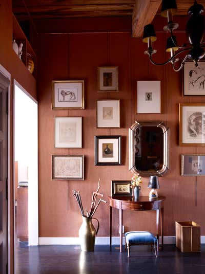  Eclectic Apartment Entry and Hall. Manhattan II by Alexandra Loew, Inc..