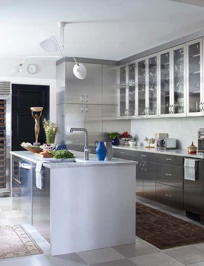  Eclectic Apartment Kitchen. Manhattan I by Alexandra Loew, Inc..