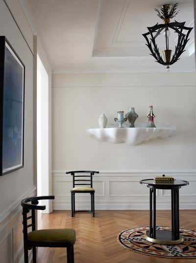  Eclectic Apartment Entry and Hall. Manhattan I by Alexandra Loew, Inc..