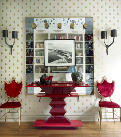  Eclectic Apartment Entry and Hall. Manhattan I by Alexandra Loew, Inc..