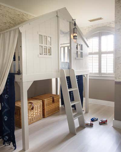 Country Children's Room. Hamptons I by Alexandra Loew, Inc..