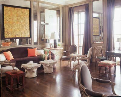  Maximalist Apartment Living Room. Nob Hill Pied-A-Terre by Fisher Weisman Brugioni.