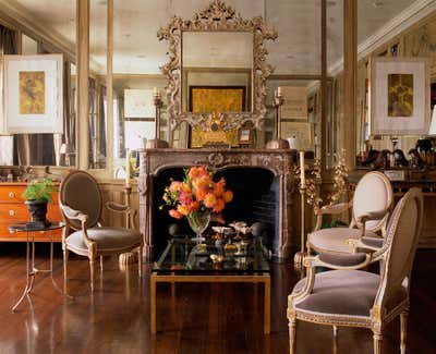  Maximalist Living Room. Nob Hill Pied-A-Terre by Fisher Weisman Brugioni.