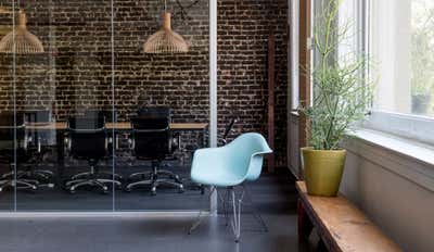 Organic Meeting Room. Liftopia Office by Katie Martinez Design.