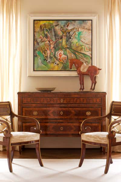  Art Deco Apartment Living Room. Park Avenue Art Deco Home  by Frank de Biasi Interiors.