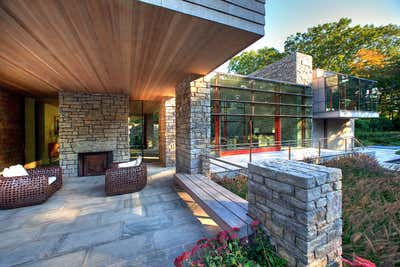  Modern Family Home Patio and Deck. Indoor/Outdoor Home by Frank de Biasi Interiors.