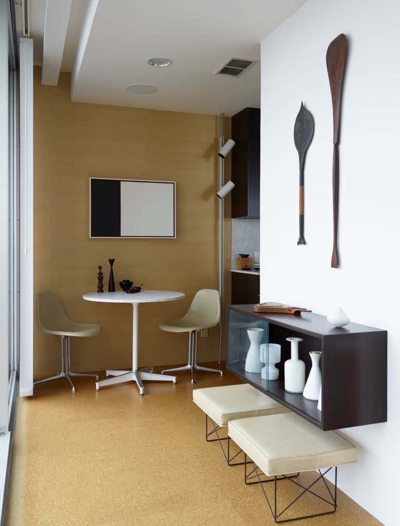 Mid-Century Modern Entry and Hall