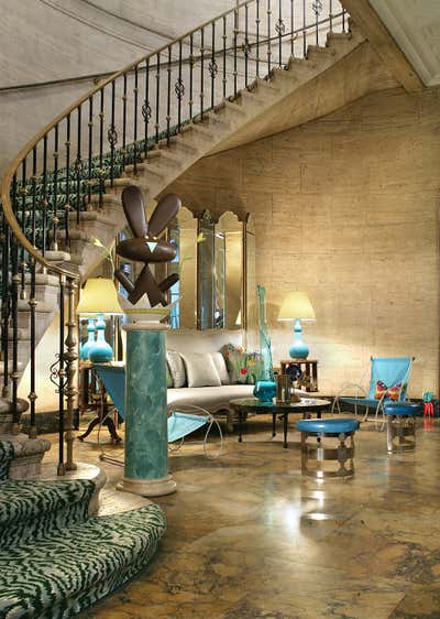  Eclectic Mixed Use Open Plan. Holiday House 2008 by Harry Heissmann Inc..