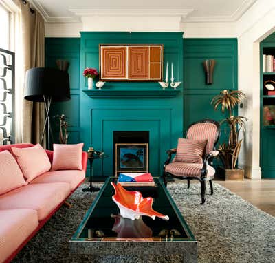  Eclectic Family Home Living Room. Islington House by Maddux Creative.