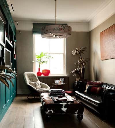  Eclectic Family Home Living Room. Islington House by Maddux Creative.