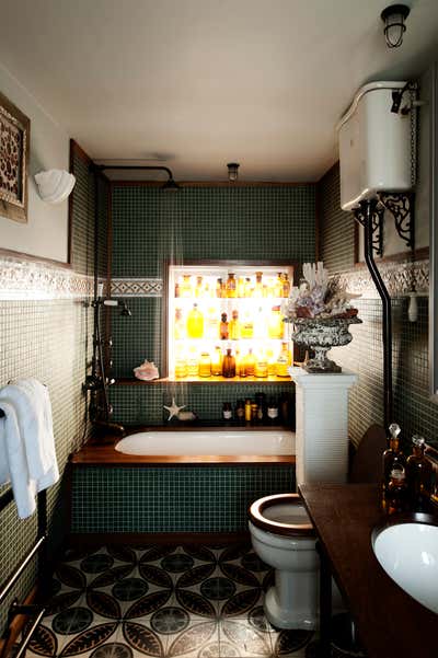  Eclectic Family Home Bathroom. Islington House by Maddux Creative.