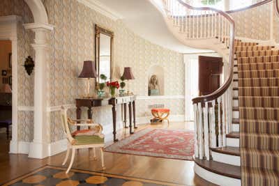  Regency Family Home Entry and Hall. Delaware House by Brockschmidt & Coleman LLC.