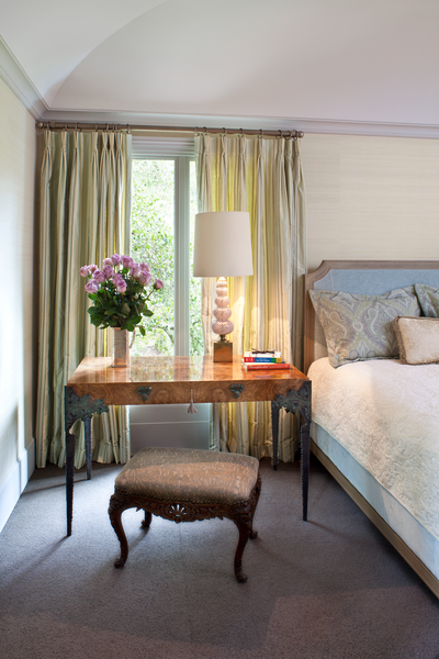  Transitional Country House Bedroom. Carmel Residence by Fisher Weisman Brugioni.