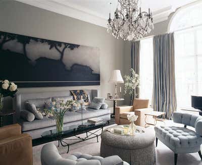  Eclectic Family Home Living Room. Stanford White Townhouse by Fox-Nahem Associates.