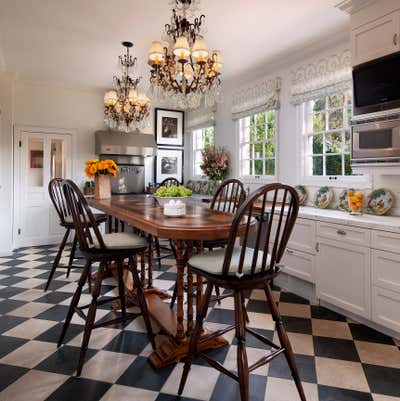  Traditional Family Home Kitchen. Europe Meets California by Timothy Corrigan, Inc..
