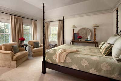  Traditional Family Home Bedroom. Europe Meets California by Timothy Corrigan, Inc..