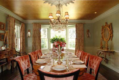  Traditional Family Home Dining Room. Georgian Colonial by Timothy Corrigan, Inc..