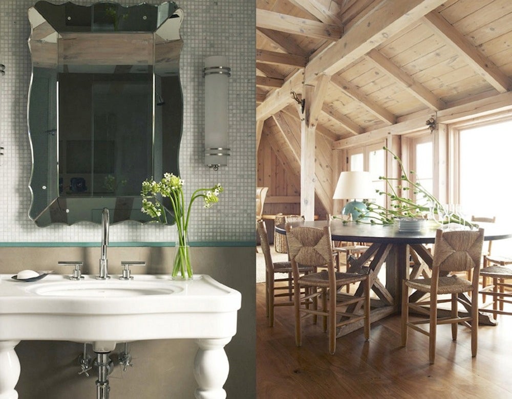 Beach Style Dining Room