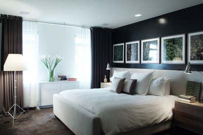  Modern Apartment Bedroom. Fifth Avenue Apartment by David Netto Design LLC.