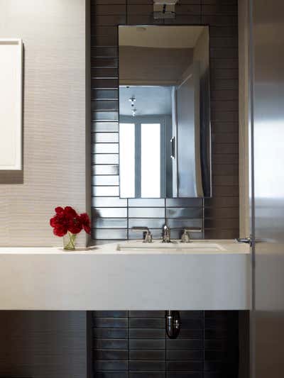  Modern Apartment Bathroom. Private Residence in SoHo, NY by Shamir Shah Design.