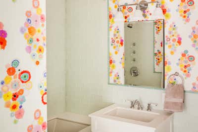  Preppy Bathroom. Tribeca Townhouse by Sara Gilbane Interiors.