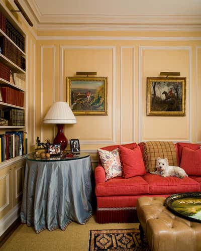  Traditional Family Home Living Room. Fifth Ave. Pre-War by Sara Gilbane Interiors.
