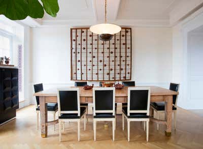  Contemporary Family Home Dining Room. Manhattan Penthouse by Nate Berkus Associates.
