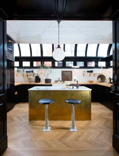  Contemporary Family Home Kitchen. Manhattan Penthouse by Nate Berkus Associates.