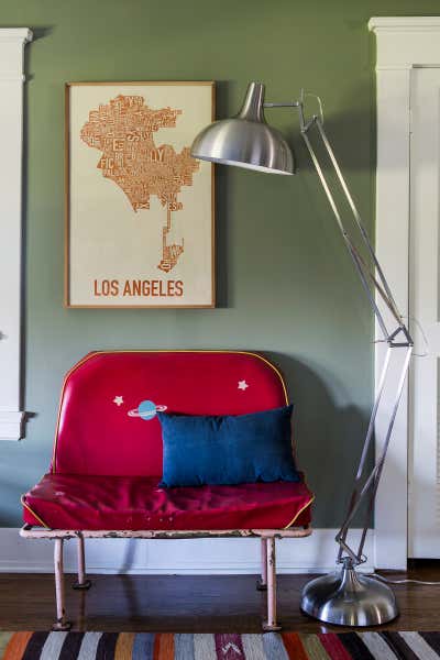 Eclectic Family Home Children's Room. Hollywood Hills by Reath Design.