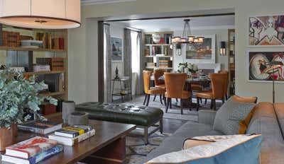  Eclectic Apartment Dining Room. Apartment, Knightsbridge by Helen Green Design (Allect Design Group).