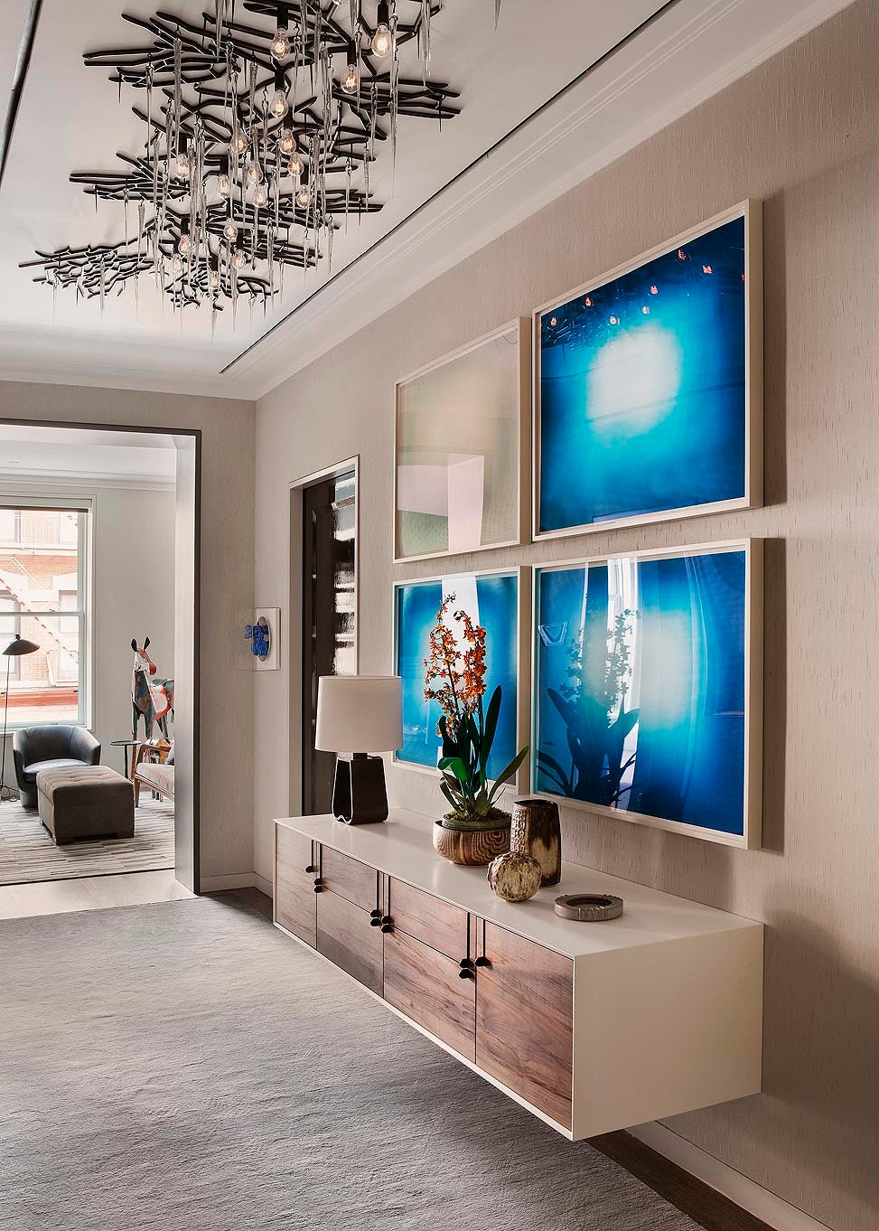 Contemporary Entry and Hall