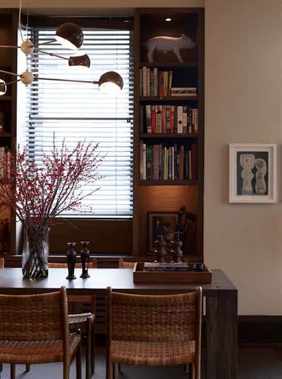 Contemporary Apartment Dining Room. Private Residence in Chelsea, NY by Shamir Shah Design.