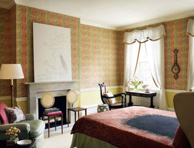  Traditional Family Home Bedroom. Philadelphia Townhouse by Jayne Design Studio.