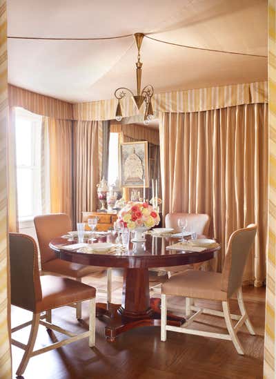  Traditional Apartment Dining Room. West Side Apartment by Jayne Design Studio.