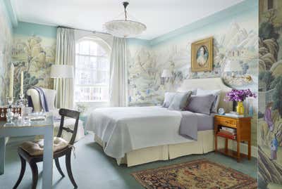  Traditional Apartment Bedroom. West Side Apartment by Jayne Design Studio.