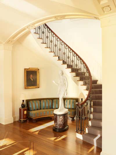  Traditional Country House Entry and Hall. Drumlin Hall by Jayne Design Studio.