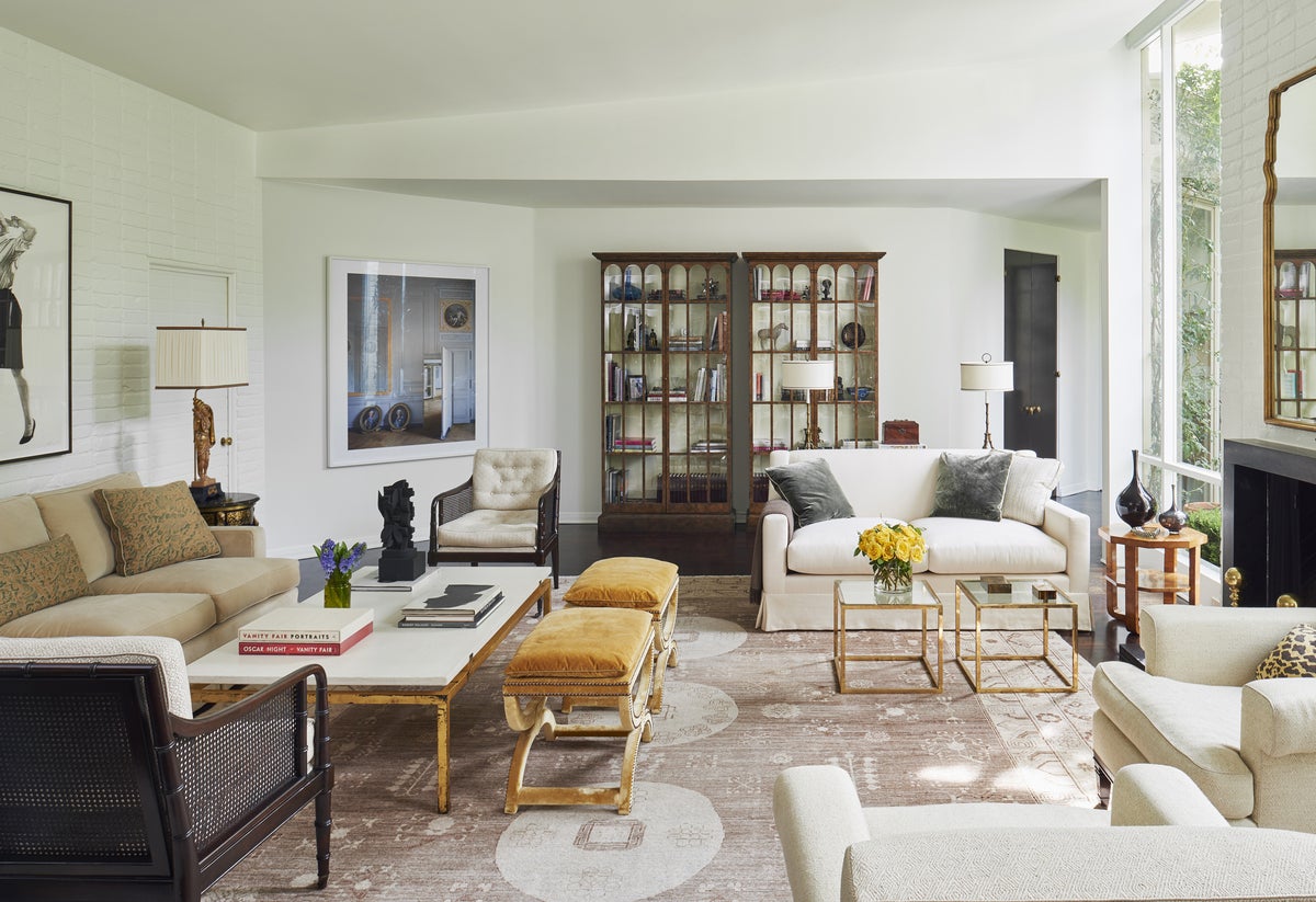 Eclectic Living Room in Los Angeles, CA by Madeline Stuart