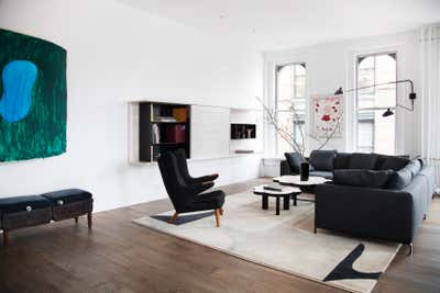 Contemporary Living Room. Soho Loft by Ashe Leandro.